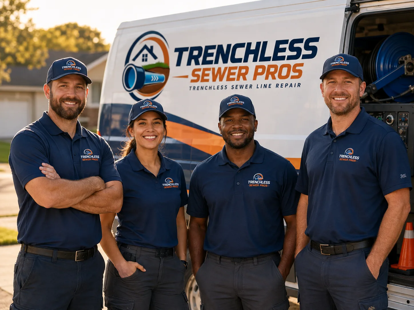 Trenchless Sewer Repair company in Chatfield, TX